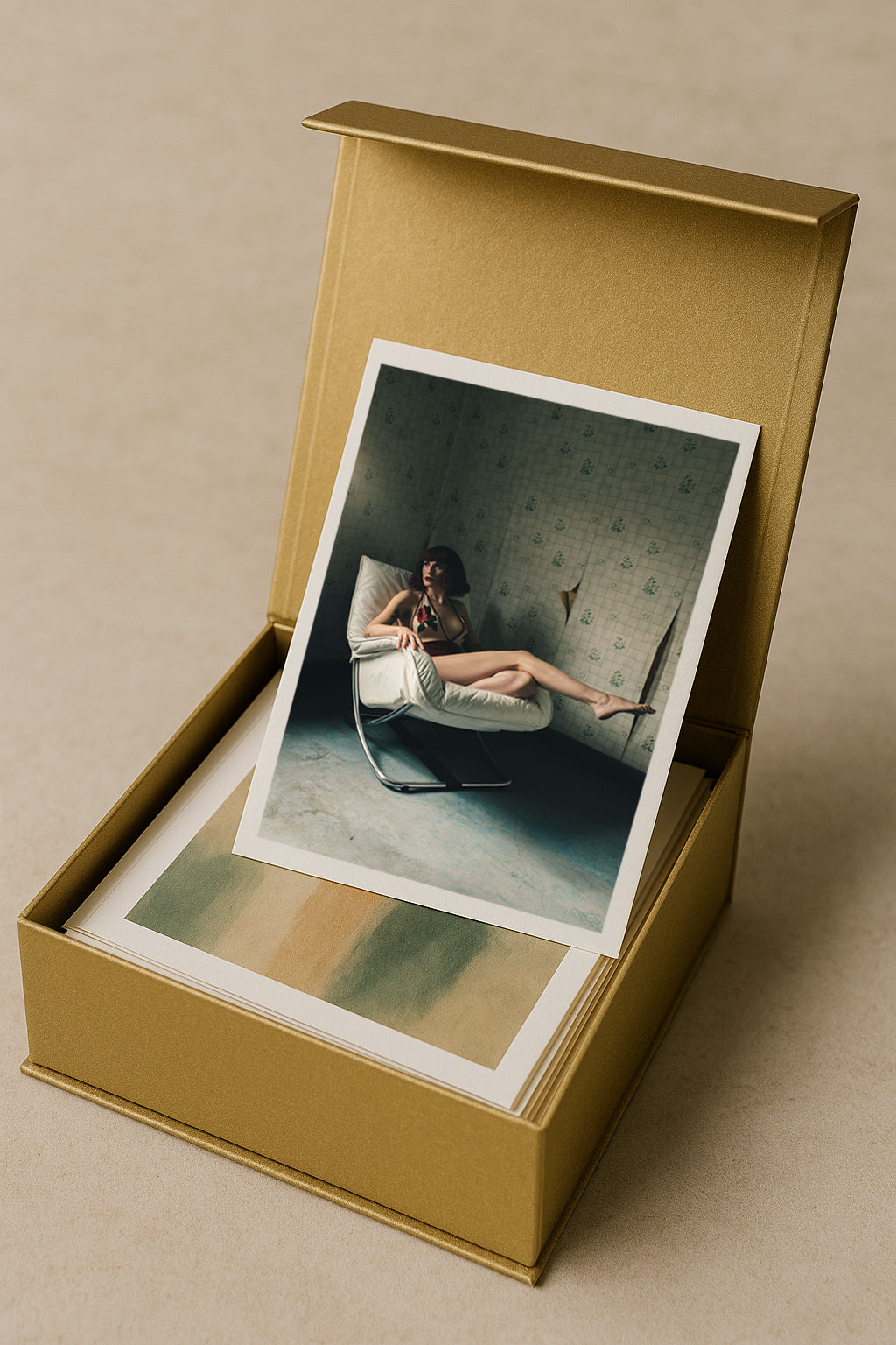 Séance photo boudoir