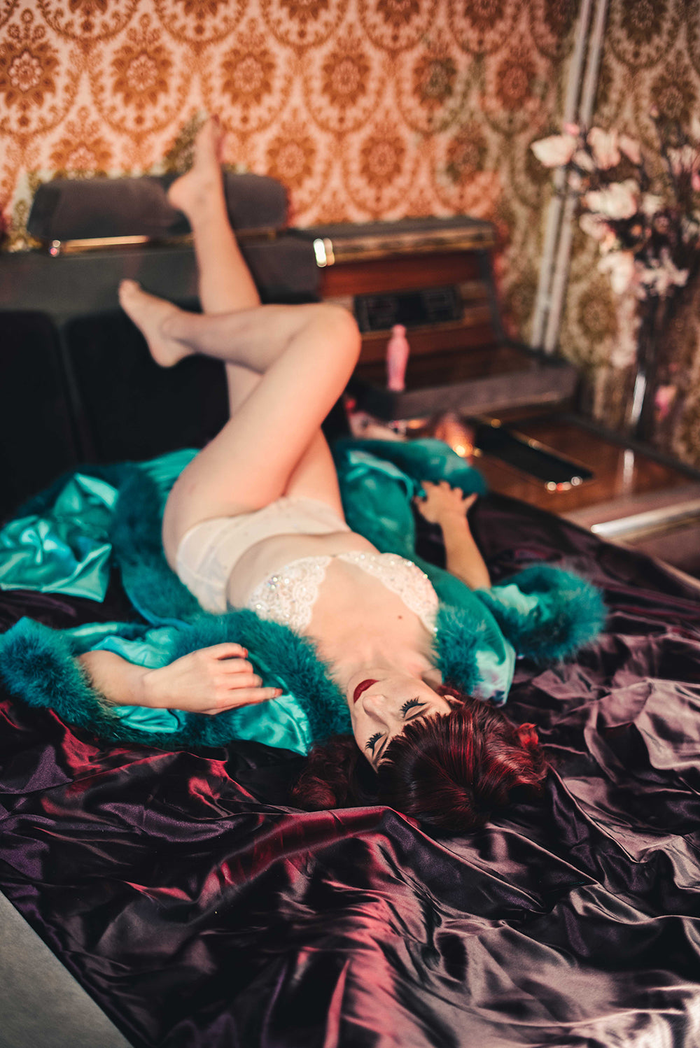 Séance photo boudoir